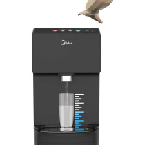 Midea Water Dispenser, Bottom Loading, Hot Cold And Ambient Temperature, Touchless Function For Cold Water, Floor Standing, Child Safety Lock, Best For Home, Kitchen, Office And Pantry, Black Yl1844S-Ir, 1 Year Warranty