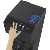 Midea Water Dispenser, Bottom Loading, Hot Cold And Ambient Temperature, Touchless Function For Cold Water, Floor Standing, Child Safety Lock, Best For Home, Kitchen, Office And Pantry, Black Yl1844S-Ir, 1 Year Warranty
