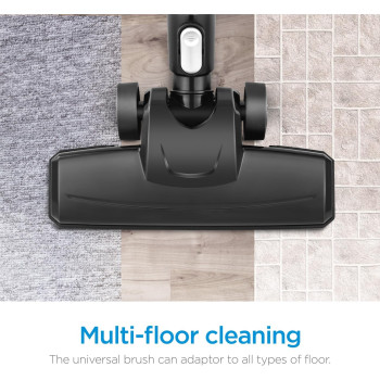 Midea 2 In 1 Light Weight Corded Upright Vacuum Cleaner, 450W Powerful With 0.4L Transparent Dust Container, Stick & Handheld Multi-Surface Cleaning, 5M Cord, High Suction Power, Best For Home, 20S, 1 Year Warranty