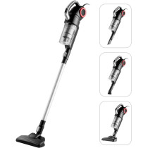 Midea 2 In 1 Light Weight Corded Upright Vacuum Cleaner, 450W Powerful With 0.4L Transparent Dust Container, Stick & Handheld Multi-Surface Cleaning, 5M Cord, High Suction Power, Best For Home, 20S, 1 Year Warranty