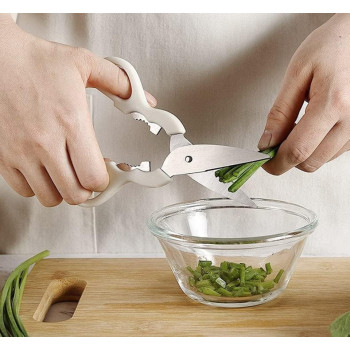 Varipos Kitchen 6-Piece Set With Storage Seat Utensils Set For Cookware Multifunctional Utility Gadget Fruit Complementary Food Tool Combination Set, 1 Year Warranty