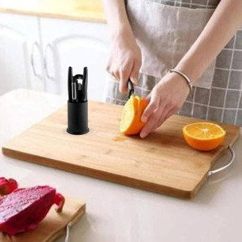 Professional Kitchen 5-In-1 Knife Set With Versatile Peeler And Bottle Opener, Space-Saving Lightweight Box Knife Set, Detachable For Easy Cleaning, Sharp Knives For Every Task, 1 Year Warranty