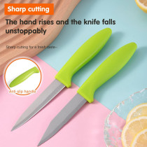 Zobacyedr 5 Piece Gift Set Of Kitchen Gadgets Storage Fruit Tool Set Peeler Fruit Knife Scissors, 1 Year Warranty