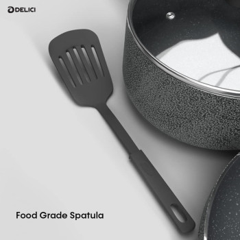 Delici ACS10HE 10 Pcs Nonstick Granite Cookware Set With 5 Layer Super Coating, Medium, 1 Year Warranty