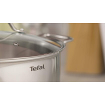 Tefal Induction Pots And Pan Set, Silver, 8 Pcs, B864S874, 1 Year Warranty