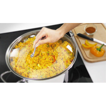 Tefal Induction Pots And Pan Set, Silver, 8 Pcs, B864S874, 1 Year Warranty