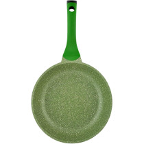 Prestige Essentials Granite 12 Piece Non-Stick Cast Aluminium Cookware Sets, Induction Base, Non Stick Aluminium, Granite Casserole, Granite Fry Pan - Green, 1 Year Warranty