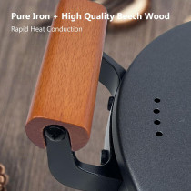 TDOO Healthy Nonstick Cookware Sets, Pots And Pans Set, Pots And Pans Set Nonstick, Non Stick Cooking Set, Integrated Casting With Native Iron, W/Frying Pans & Saucepans (PFOS, PFOA Free), 1 Year Warranty