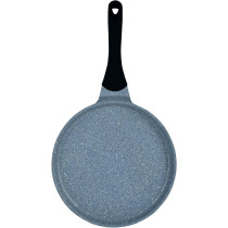 Winsor Cast Aluminum Granite Long Lasting Cookware, 3 Pieces, Grey, 1 Year Warranty