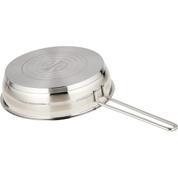 Korkmaz Astra 9 Pieces Stainless Steel Set, Induction Base Cookware Pots And Pans Set, 1 Year Warranty