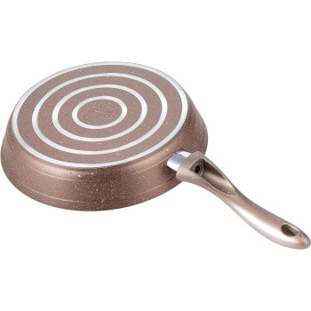 Home Maker Granitec Cookware 9-Pieces Set, Charm Rose Gold, 1 Year Warranty