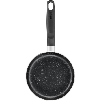 Tefal Dark Stone 11 Pc Set, Non-Stick, Stewpots 22/24/28 Cm, Saucepan 16 Cm, Frypans 20/28 Cm, Slotted Spatula, Aluminium, B491Bs85, 1 Year Warranty