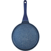 Winsor Cast Aluminum Granite Long Lasting Cookware, 3 Pieces, Blue, 1 Year Warranty