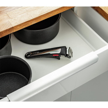 Tefal Cooking Set, Ingenio Unlimited On 13-Piece Cookware Set, Stackable, Safe Non-Stick Coating, Scratch Resistant, 2 Removable Handles, L3959343, 1 Year Warranty