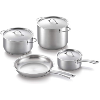 Brabantia 30003969 Family Cookware Set, Stainless Steel, 1 Year Warranty