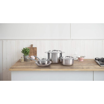 Brabantia 30003969 Family Cookware Set, Stainless Steel, 1 Year Warranty