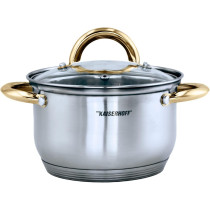 Kaiserhoff 12Pcs S/S Cooking Set - Heavy Duty - New (Gold), 1 Year Warranty