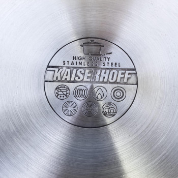 Kaiserhoff 12Pcs S/S Cooking Set - Heavy Duty - New (Gold), 1 Year Warranty