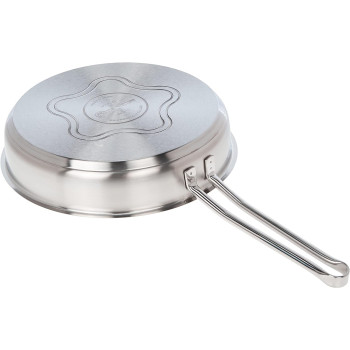 Korkmaz Satina 9 Pcs Cookware Set, Silver, A1865, 1 Year Warranty