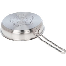 Korkmaz Satina 9 Pcs Cookware Set, Silver, A1865, 1 Year Warranty