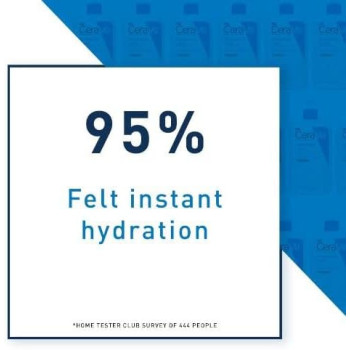 CeraVe Moisturizing Lotion, Face Moisturizer for Normal to Dry Skin with Hyaluronic Acid and Ceramides, 8 Oz (236 ML)