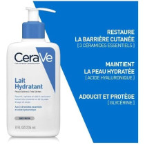 CeraVe Moisturizing Lotion, Face Moisturizer for Normal to Dry Skin with Hyaluronic Acid and Ceramides, 8 Oz (236 ML)