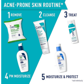 CeraVe Resurfacing Retinol Serum For Post-Acne Marks, Pores And Skin Texture, Brightening Facial Serum With Retinol And Niacinamide - 1 Fl Oz (30 ML)