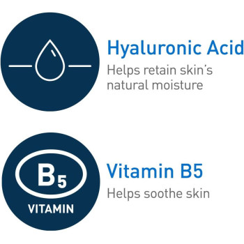 CeraVe Hydrating Hyaluronic Acid Serum With Vitamin B5 And Ceramides For Normal to Dry Skin, 1 Fl Oz (30 ML)