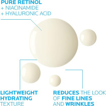 La Roche Posay Retinol B3 Serum - Anti Aging Face Serum for Lines, Wrinkles & Premature Sun Damage to Resurface & Hydrate - 1 Fl Oz (30 ML)