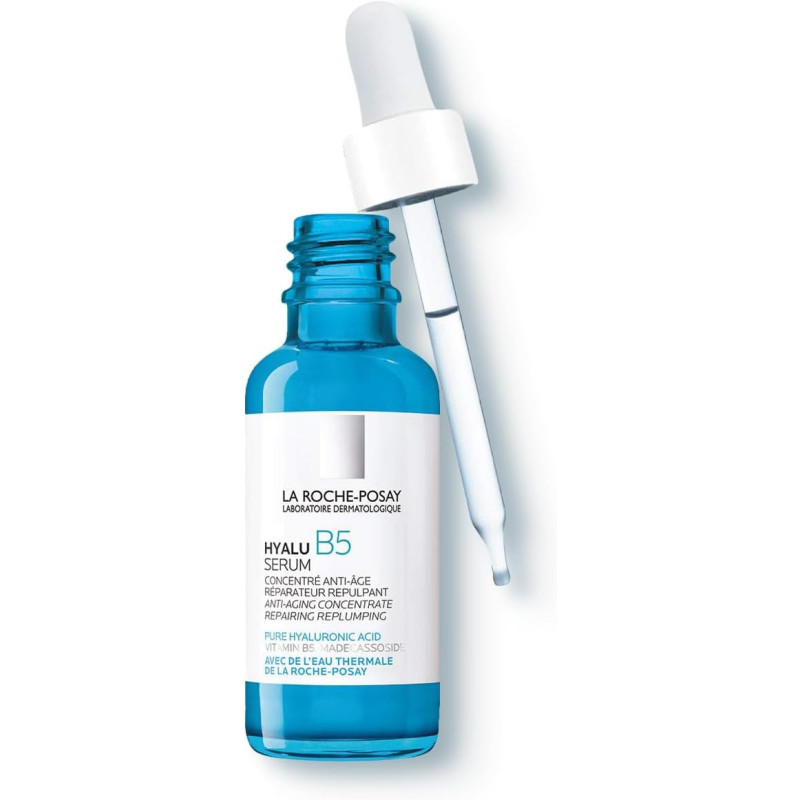 La Roche Posay Hyalu B5 Pure Hyaluronic Acid Serum For Face With Vitamin B5, Suitable For Sensitive Skin, 30 ML