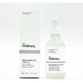 The Ordinary Niacinamide 10 Percent + Zinc 1 Percent Serum For Brightening, Oil Control And Skin Repairing, 30 ML