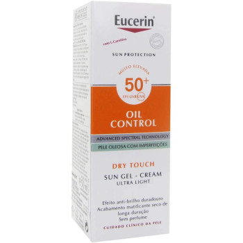 Eucerin Sun Face Oil Control Gel - Cream SPF50, 50 ML