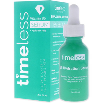 Timeless Skin Care Vitamin B5 Serum with Hyaluronic Acid - 1 Fl Oz (30 ML)