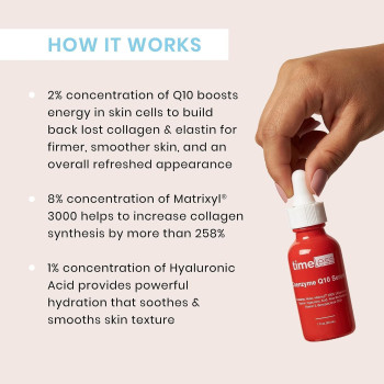 Timeless Hyaluronic Acid + Matrixyl 3000 Q10 Serum - 1 Fl Oz (30 ML)