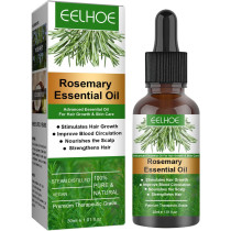 Rosemary Hair Growth Essential Oil For Prevent Hair Loss, Nourish Scalp, Strengthens Hair, 30 ML