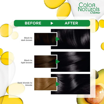 GARNIER Natural Hair Colour For All Hair Types, Black