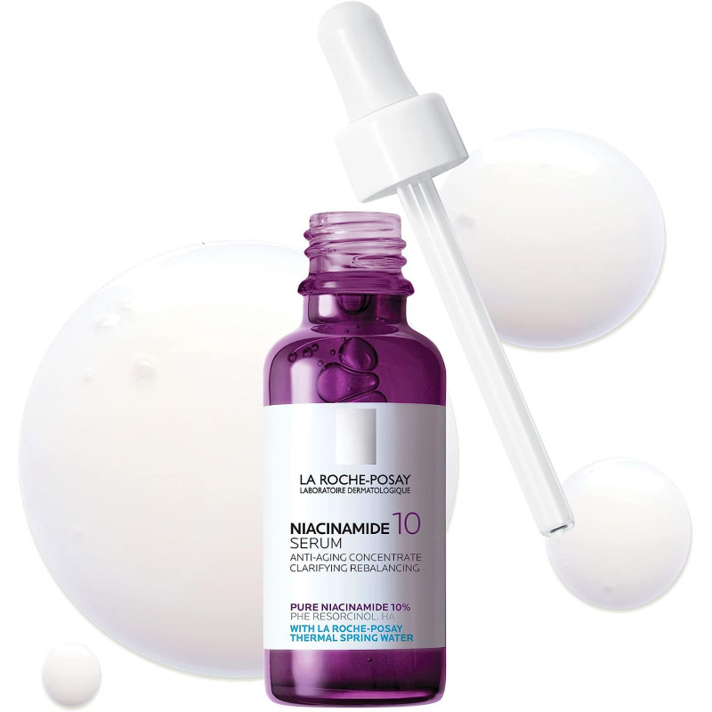 La Roche Posay Pure Niacinamide 10 Anti-Aging Serum For Dark Spots And Pigmentation - 30 ML