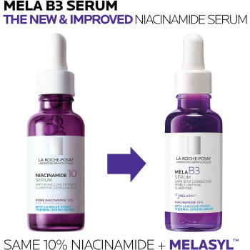 La Roche Posay Pure Niacinamide 10 Anti-Aging Serum For Dark Spots And Pigmentation - 30 ML