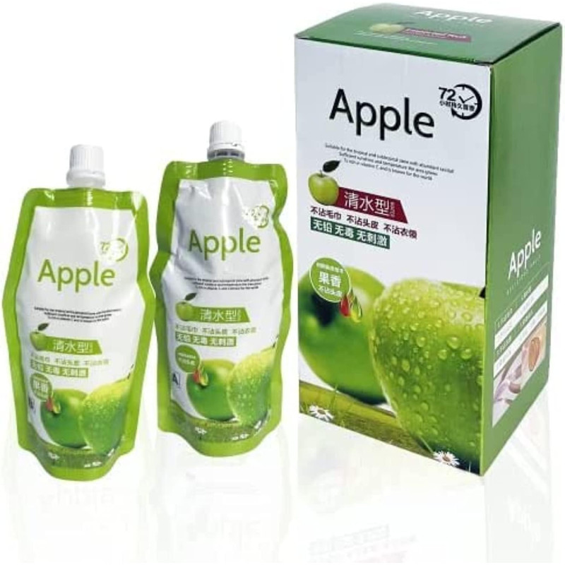 Apple Fruit Hair Dye Cream, Permanent Black Hair Colour and Ammonia Free Hair Colour