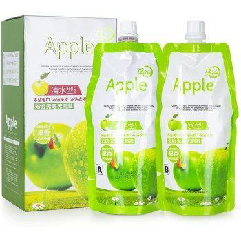 Apple Fruit Hair Dye Cream, Permanent Black Hair Colour and Ammonia Free Hair Colour