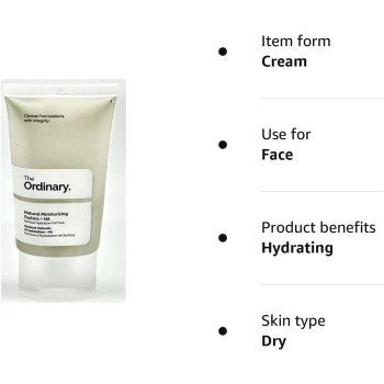 The Ordinary Natural Moisturizing Factors + HA, 30 ML (Pack of 1)