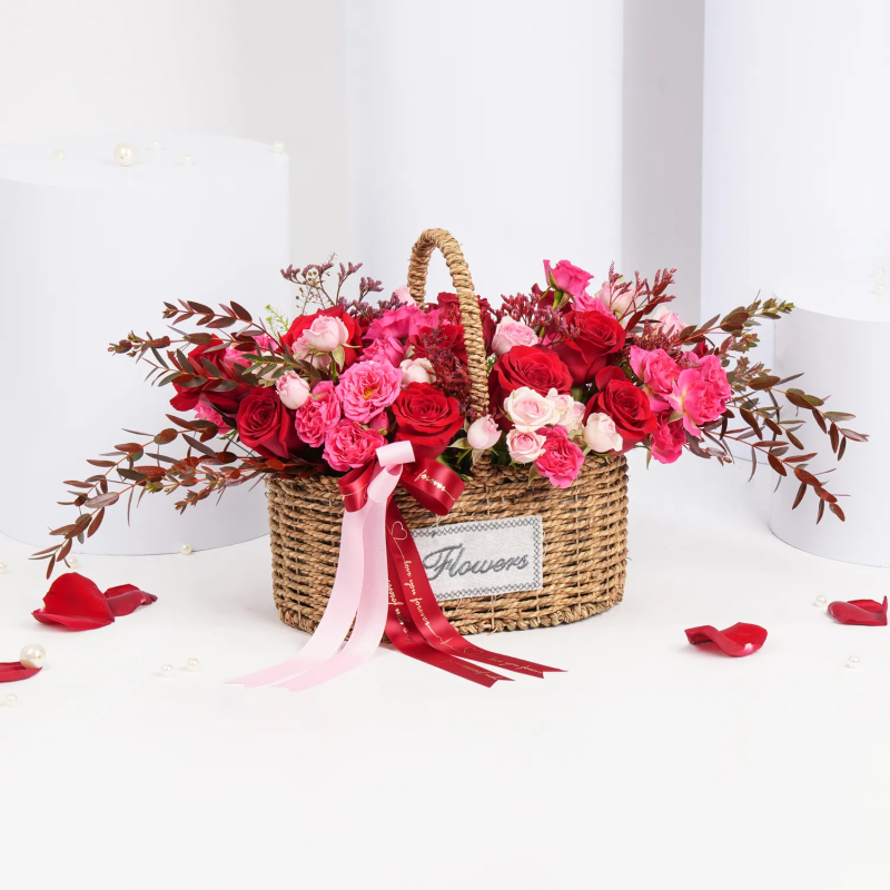 fnp Gorgeous Roses Basket