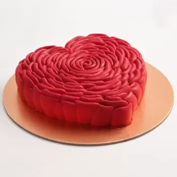 fnp Red Heart Chocolate Cake