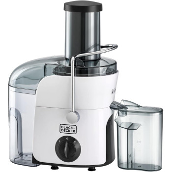 BLACK+DECKER Juicer Extractor, 800W Power with Copper Motor, 500ml Juice collector, 1.5L Large pulp container, 2 Speed Control, Easy to Clean, Perfect for Healthy Living, JE780-B5