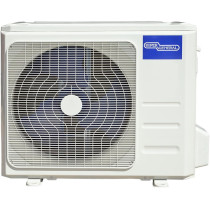 Super General 410 Gas Split Air Conditioner with Rotary Compressor, 2.5 Ton Capacity, White