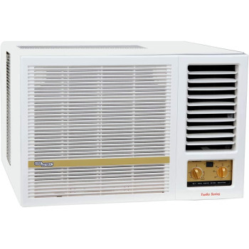 Super General 2 Ton Window Air Conditioner, 22300 BTU, Reciprocating compressor, SGA-248-NE, White, 77 x 91.5 x 51 cm, 1 Year Warranty