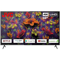 JVC 98 Inch 4K UHD Smart TV Webos, Netflix, YouTube, Shahid, Chromecast Built in Bluetooth & WiFi Colour Black Model - LT98N7125-1 Years Full Warranty