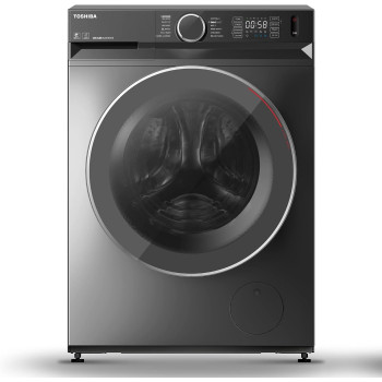 Toshiba 9KG 1400 RPM, Front Load Washer, Great Waves With Steam, Ultra Fine Bubble, Tw-Bk100G4A(Sk) -1 Year Manufacturer Warranty