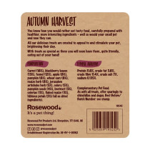 Rosewood Naturals Autumn Harvest Treats, 150 kg 