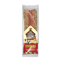 Tiny Friends Farm Apple and Cranberry Stickles, reddish-brown